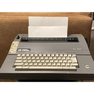 Smith Corona Portable Electric Typewriter SL460 Vintage 1980's Works